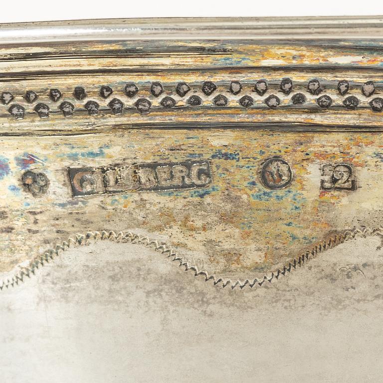 Petter Gillberg, bägare, silver, Varberg 1790.