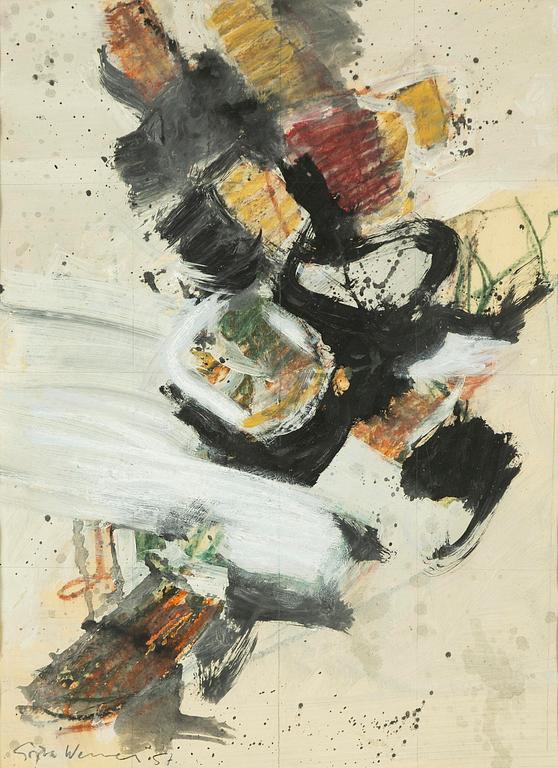 Gösta Werner, Untitled.