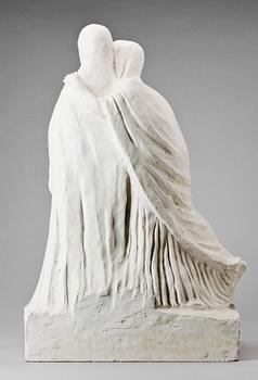 ALICE NORDIN, skulptur, gips, signerad, 1900-1910.