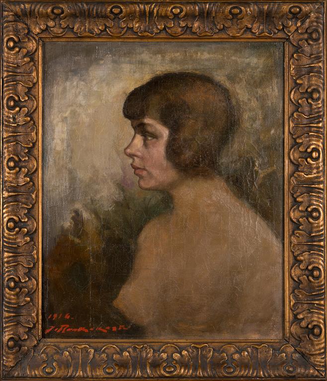 Jalmari Ruokokoski, Portrait of a woman.