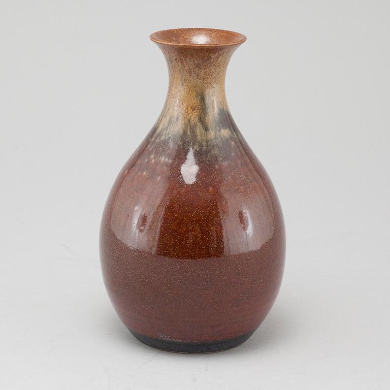 a stoneware vase for Designhuset, signed CHS.