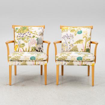 Karmstolar, ett par, Norell, omkring 2000.