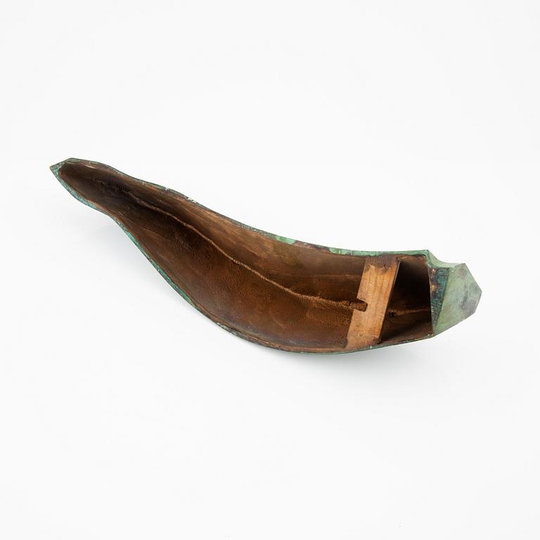 Björn Selder, sculpture, unsigned, bronze.