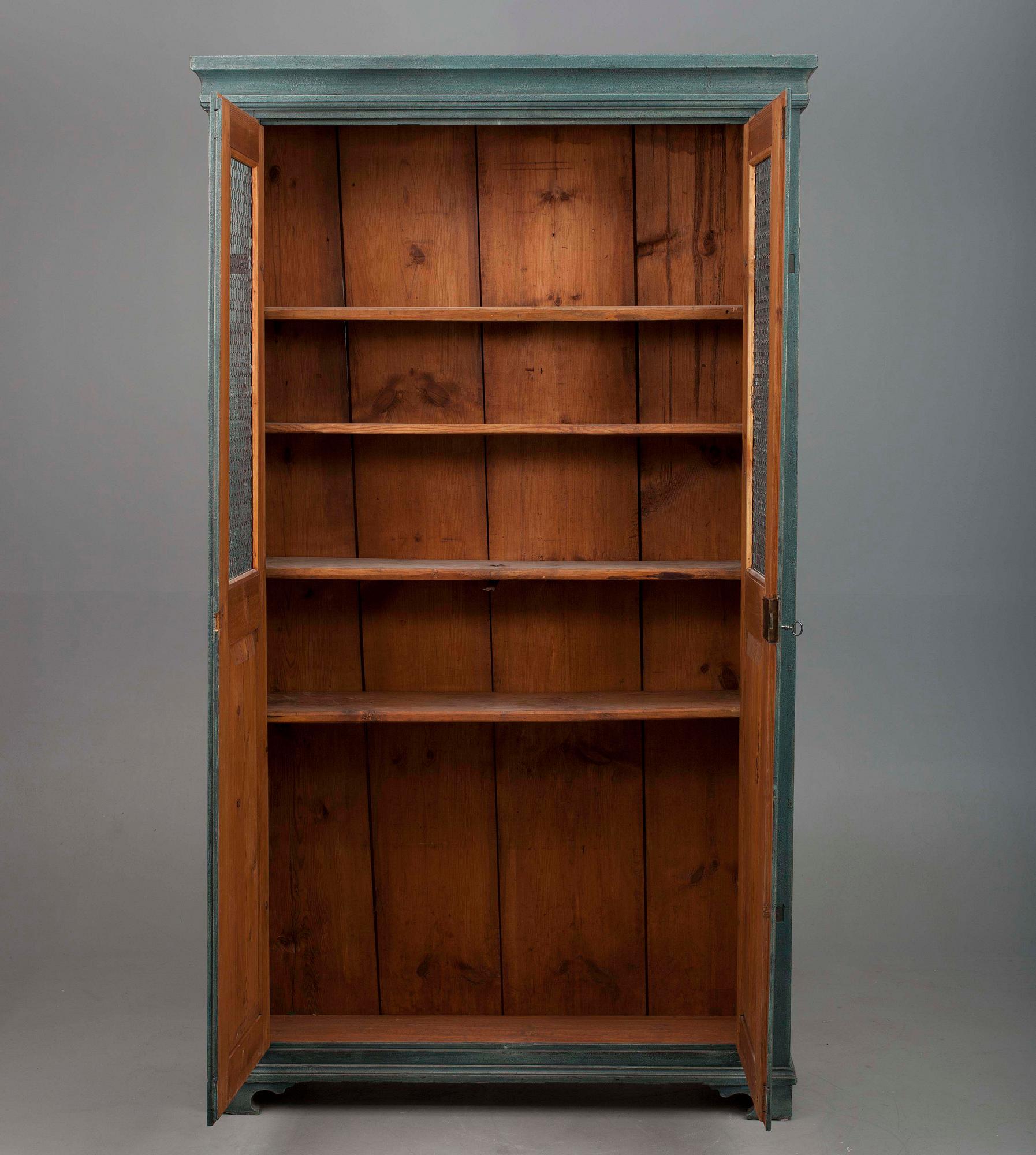 BOKSSKÅP, troligen Frankrike ca 1900.