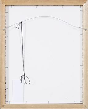 ANDERS WOLLIN, oil on paper, signed.