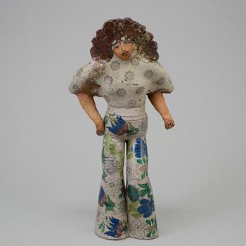 A Lisa Larson unique stoneware sculpture, Gustavsberg studio 1974-75.