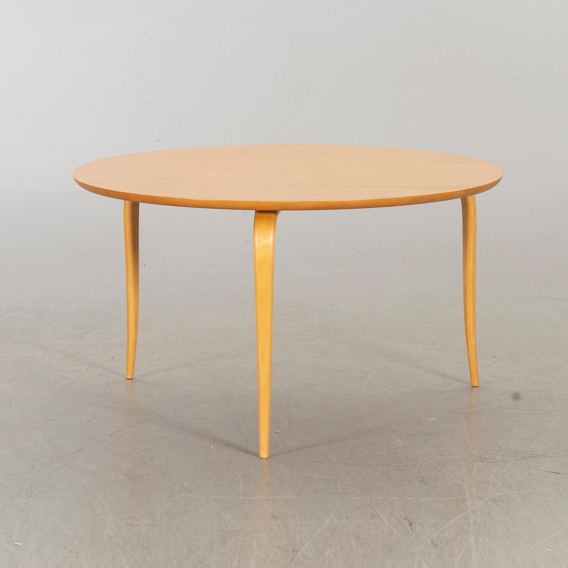 BRUNO MATHSSON, bord, "Annika" för firman Karl Mathsson, 1976.