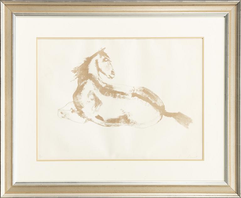 Elisabeth Frink, Resting horse.