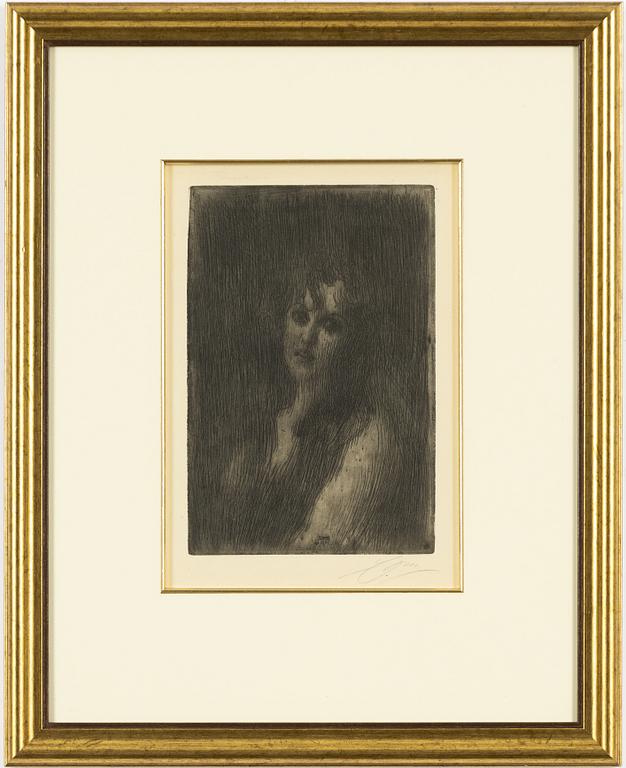 Anders Zorn, "Mrs. Cotton I".