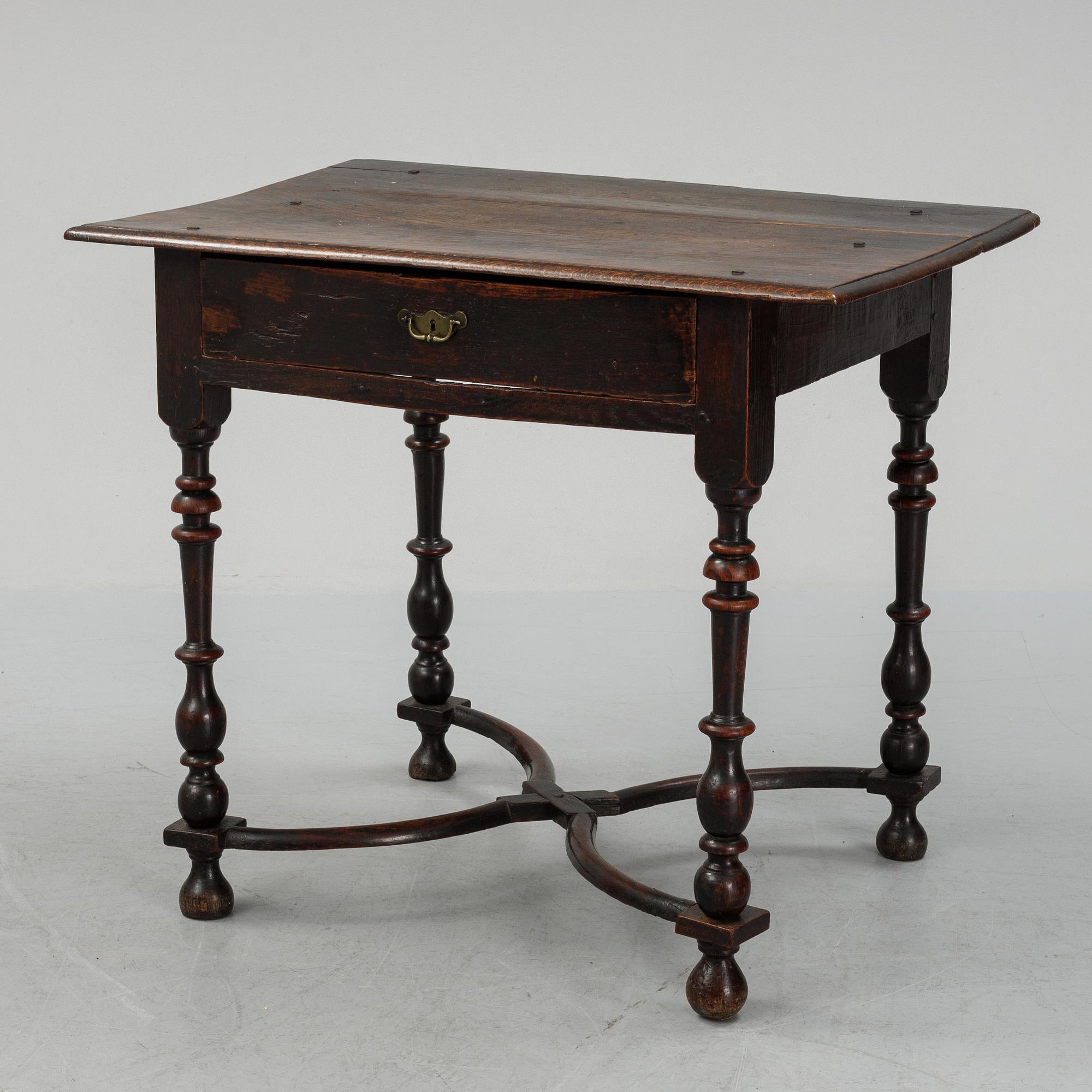 Table, probably England. 19th century.