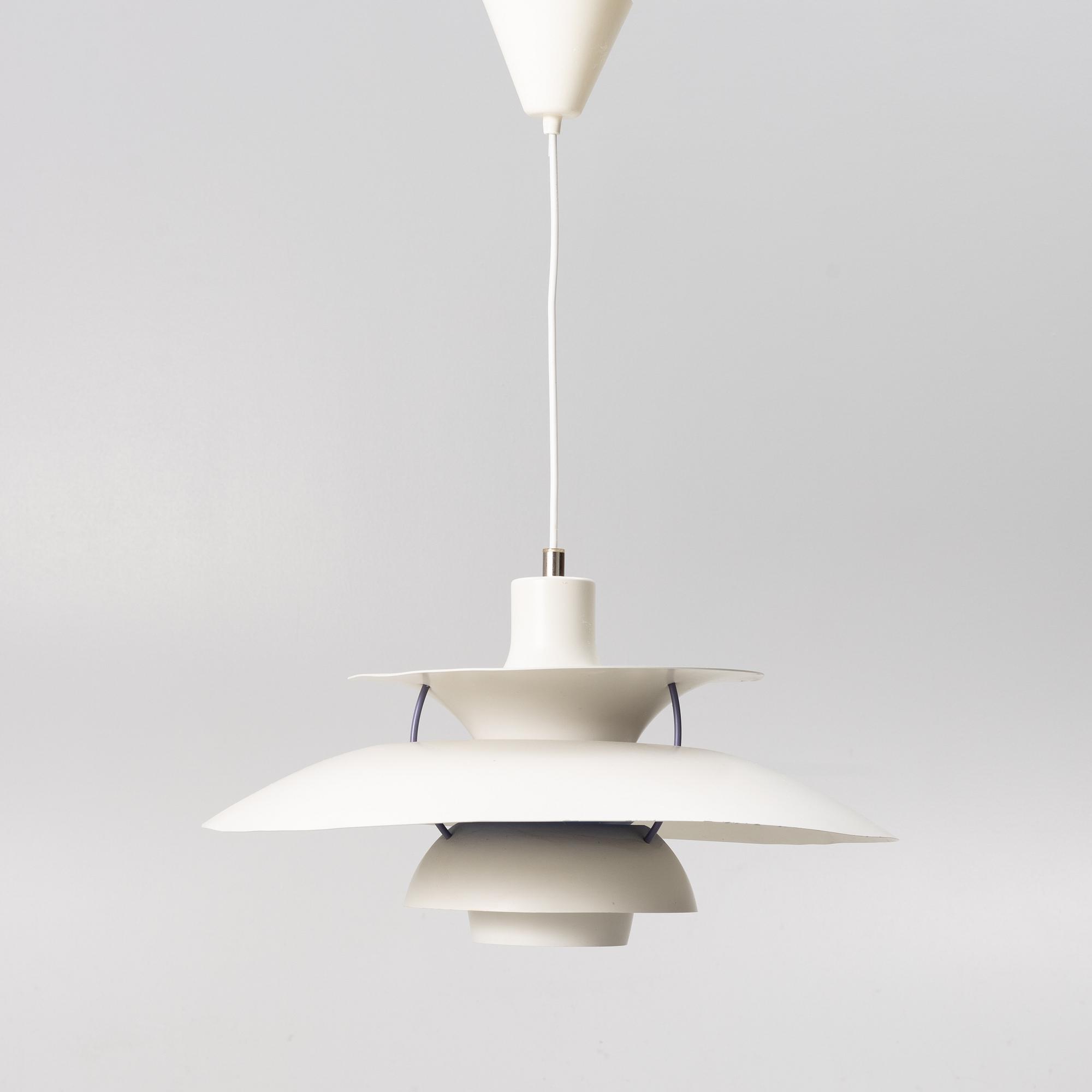 Poul Henningsen, a 'PH 5' ceiling lamp, Louis Poulsen, Denmark.