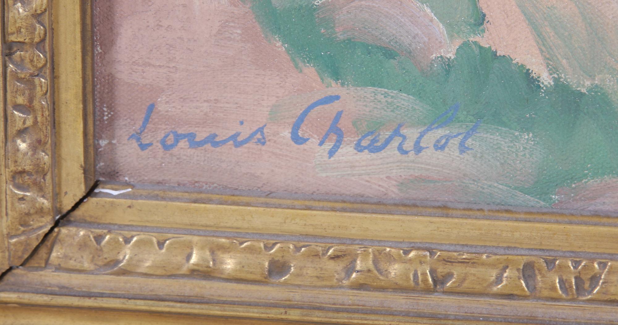 LOUIS CHARLOT, olja på duk, sign.