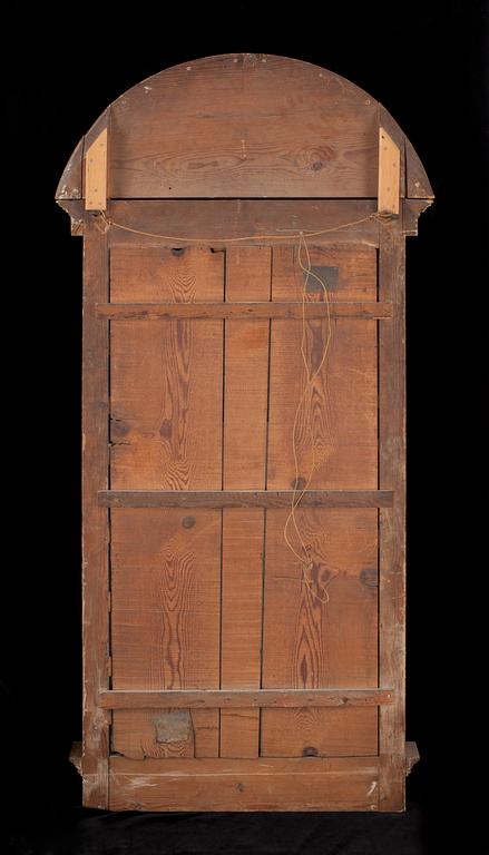 A Swedish Empire 19th century mirror and console table.