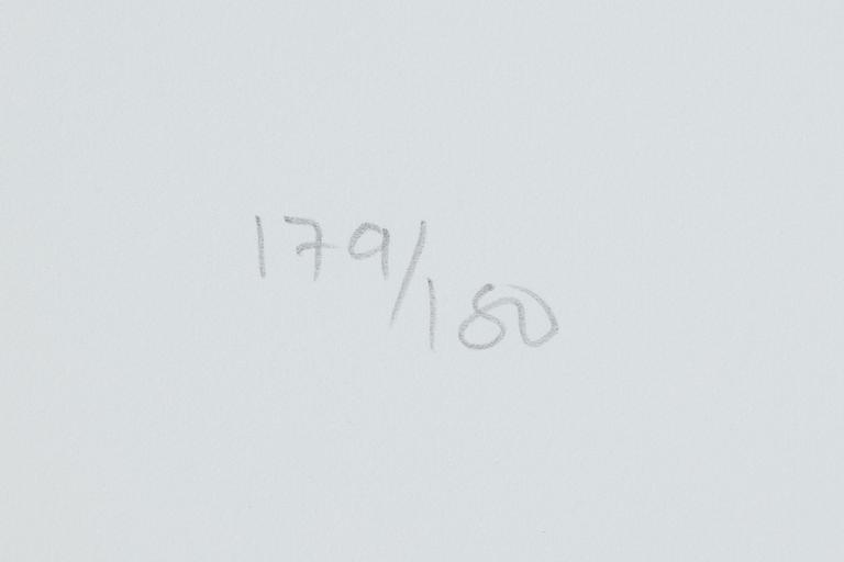 Sigvard Bernadotte, färglitografi, 1983, signerad 179/180.