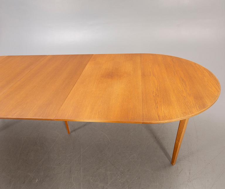 Carl Malmsten, dining table, second half of the 20th century.