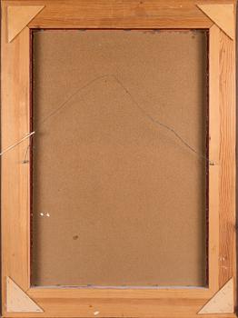 MARTTI POIKOLAINEN, oil on board, signed.