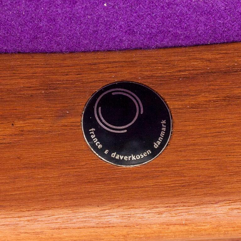 STOLAR, 4+2 st. Arne Vodder, France & Daverkosen, 1900-talets andra hälft.