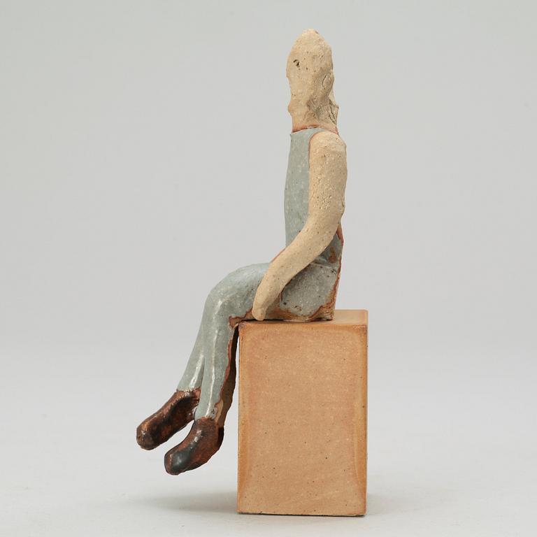 LISA LARSON, skulptur, Gustavsberg Studio 1970-tal, unik.