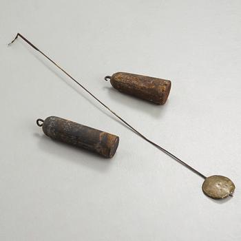 A 18th century Baroque longcase clock.