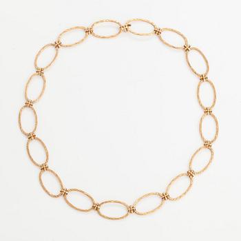 Elis Kauppi, A 14K goldnecklace. Kupittaan kulta, Turku,