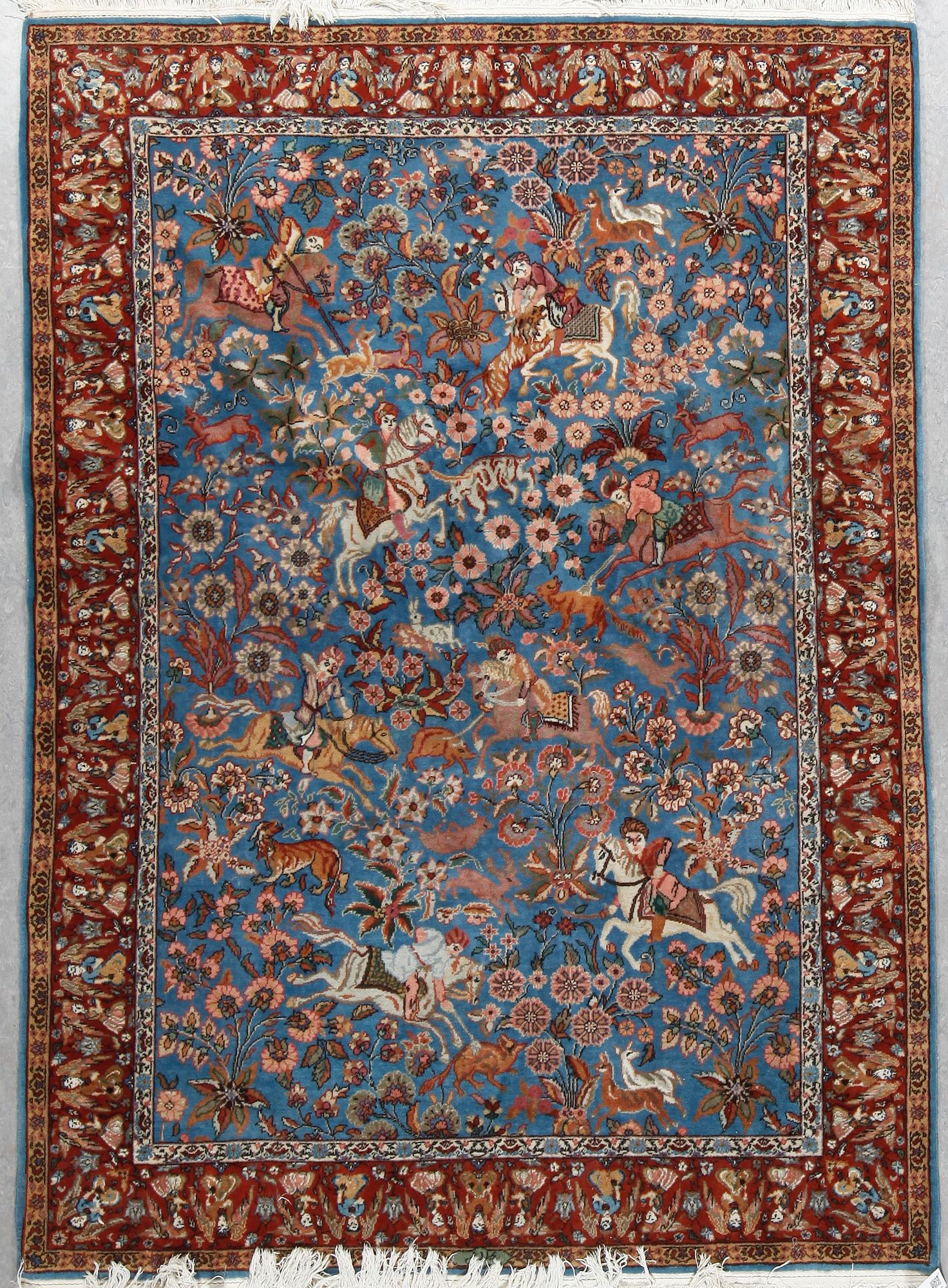 MATTA, sannolikt Isfahan figural, ca 233x170 cm.