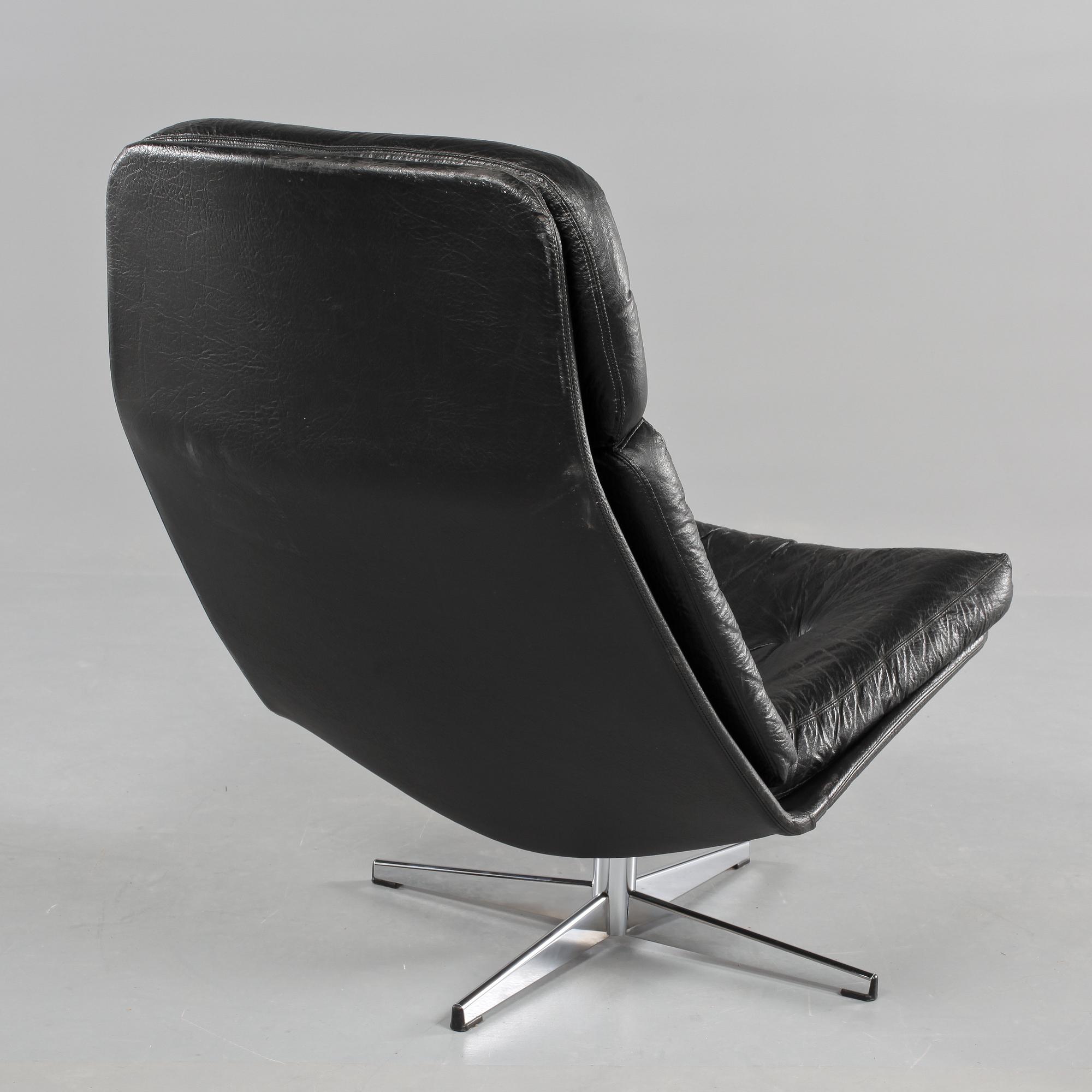 FÅTÖLJ, "Mila hög", Gillis Lundgren, Ikea, omkring 1970.