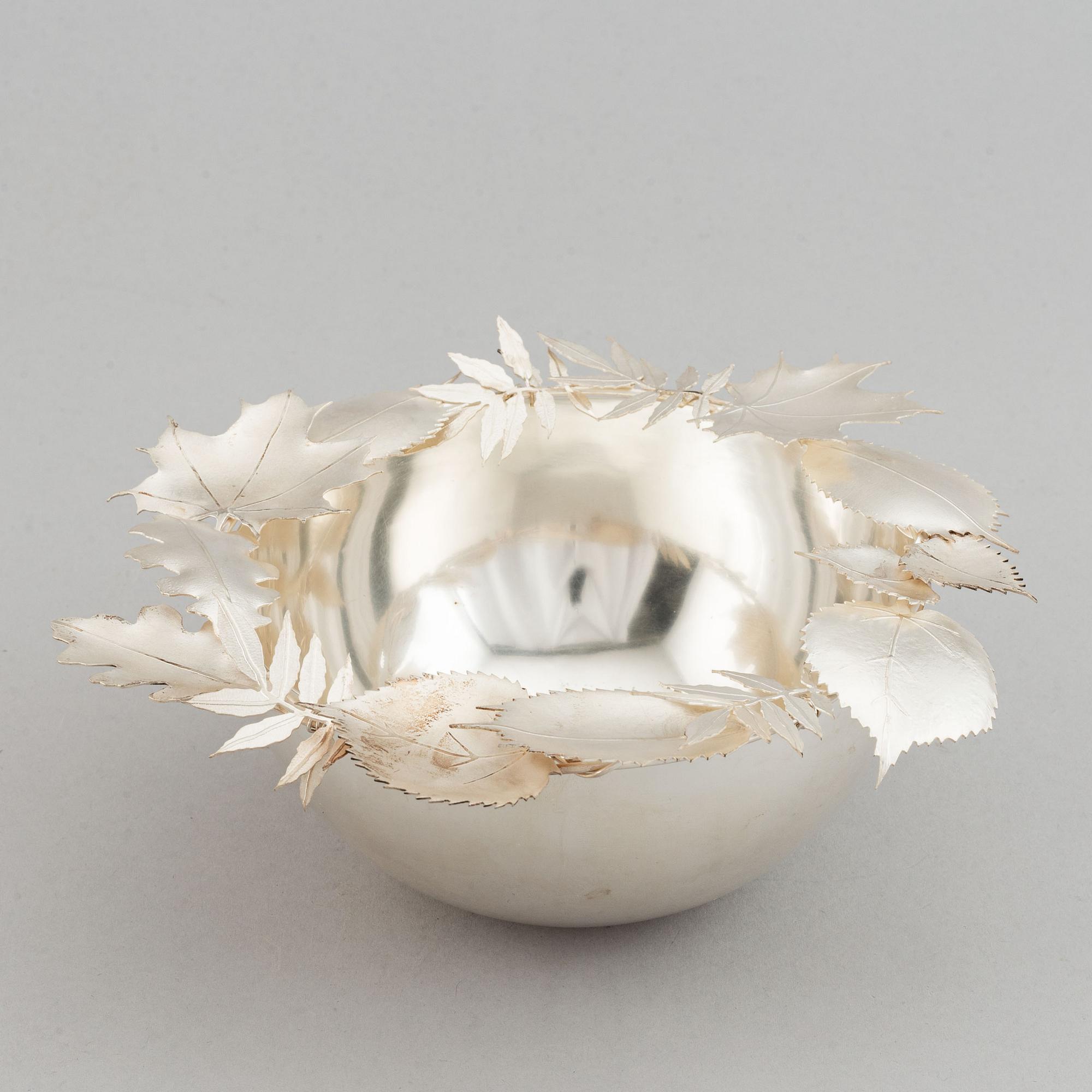 Caroline Lindholm, a sterling silver bowl, Stockholm 2011.