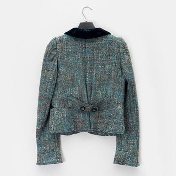 Marc Jacobs, a wool bouclé jacket, size 2.