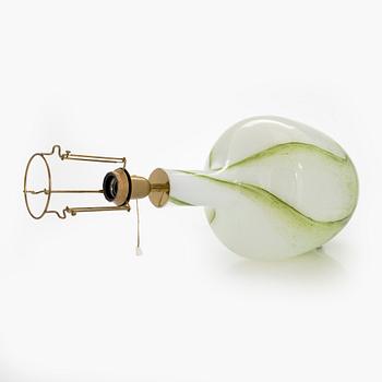 Tamara Aladin, A 'Coral' tablelamp for Riihimäen Lasi Oy, Orno, Finland. In production 1975-1976.