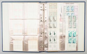 SAMLING FRIMÄRKEN, 1900-tal.