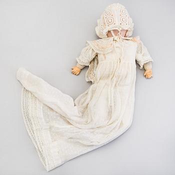 A Bisque head baby doll. Armand Marseille early 20th century.