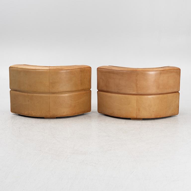 A 5-piece modular sofa, De Sede, Switzerland, 1970s.