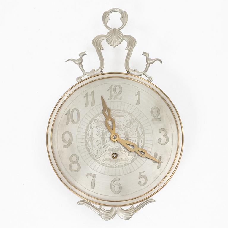 Nils Fougstedt, Wall clock, model A 618, Svenskt Tenn, Stockholm, 1938.