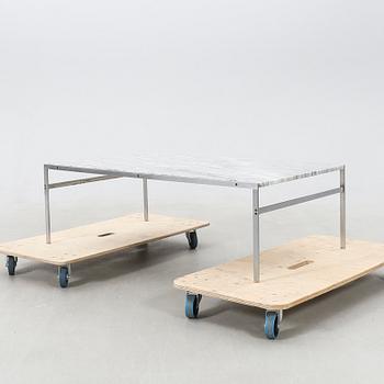 Preben Fabricius & Jørgen Kastholm coffee table "BO-551", Bo-Ex, Denmark.