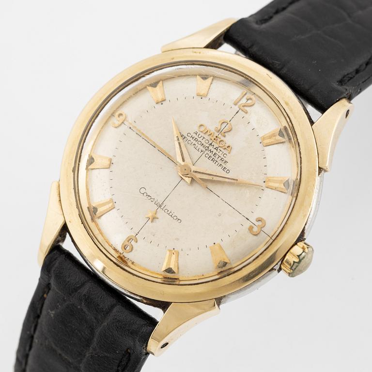 Omega, Constellation, "Pie-Pan", wristwatch, 35 mm.