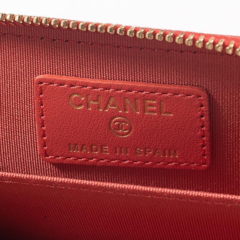 Chanel, plånbok, "19 Zip Card holder".