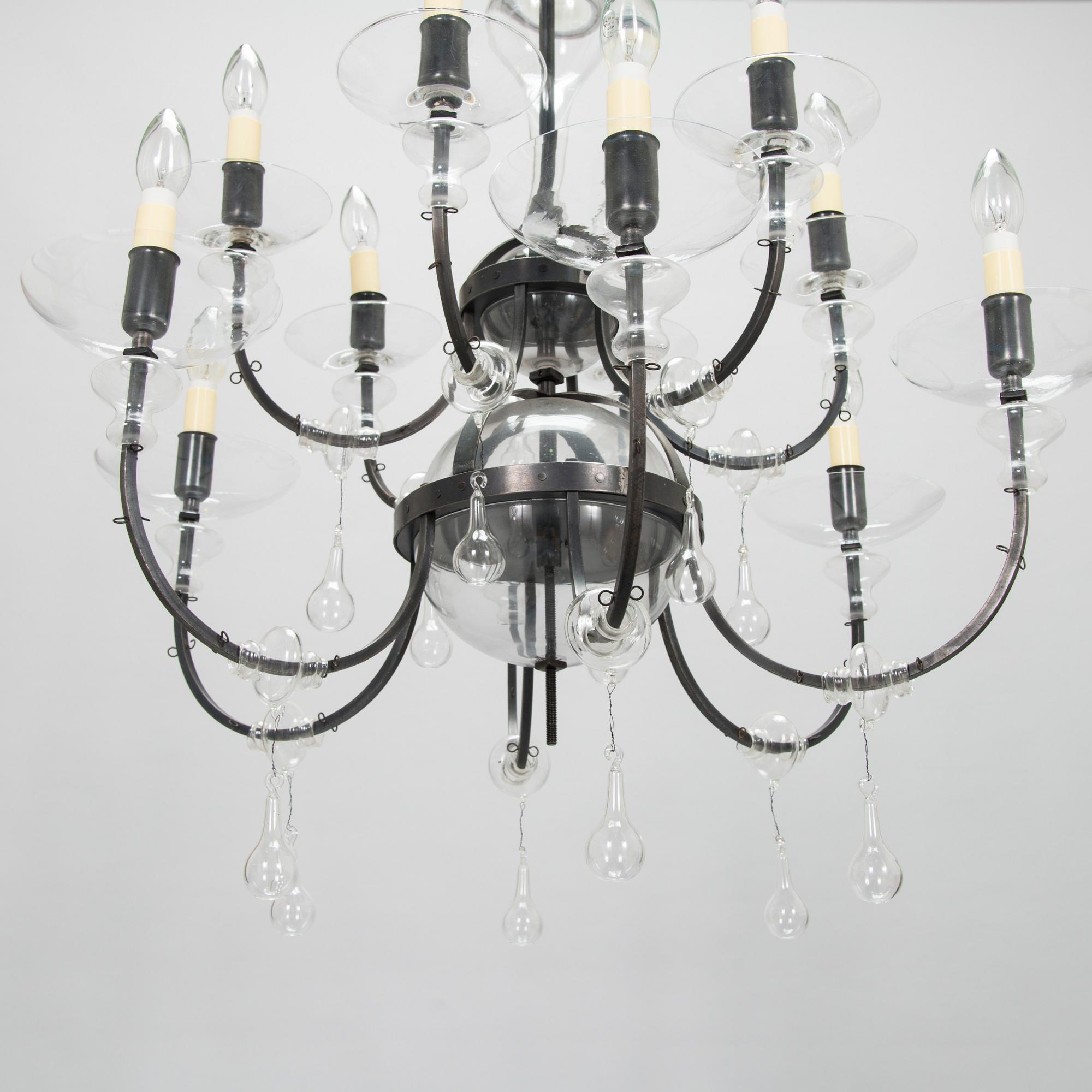 Gunter Lambert, a 'La scala' chandelier for El Schmid.