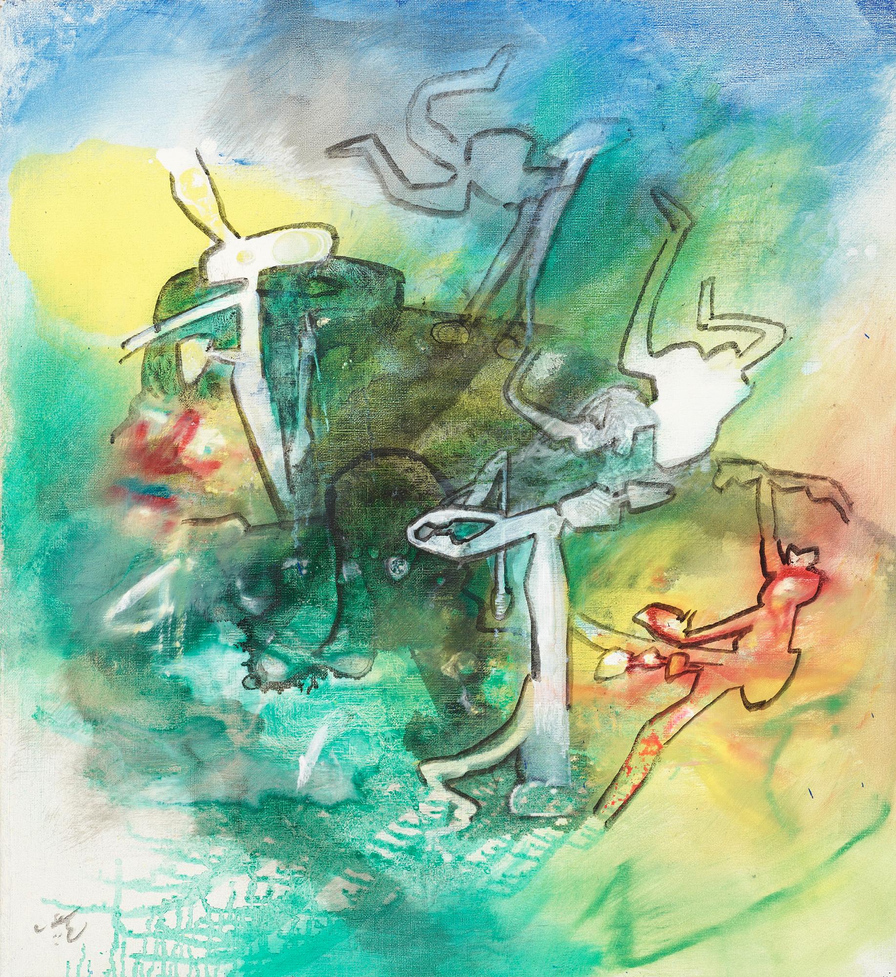 Roberto Matta, "Folle-Royer ".