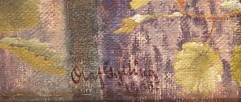 OLOF GYLLING, olja på duk, signerad och daterad 1908.
