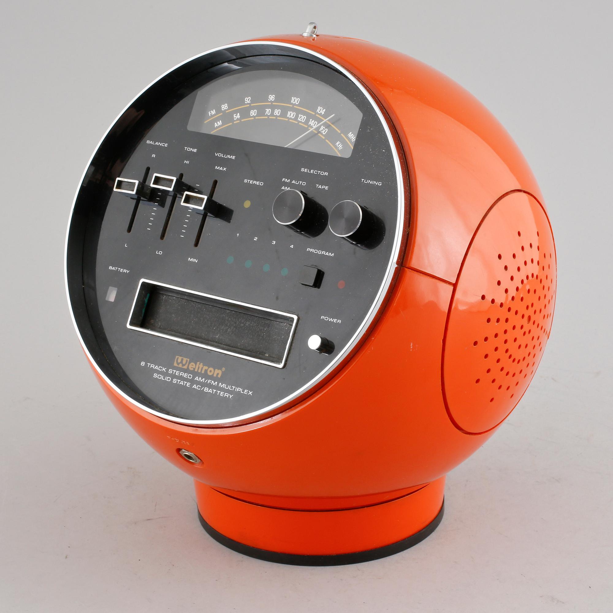 RADIO, "2001", Weltron, 1970-tal.