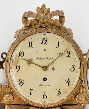 VÄGGPENDYL, gustaviansk, 1700-talets slut.
