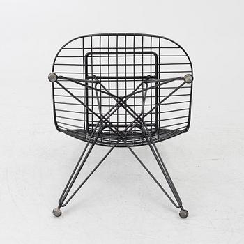Charles & Ray Eames, six 'Wire chair DKR'.