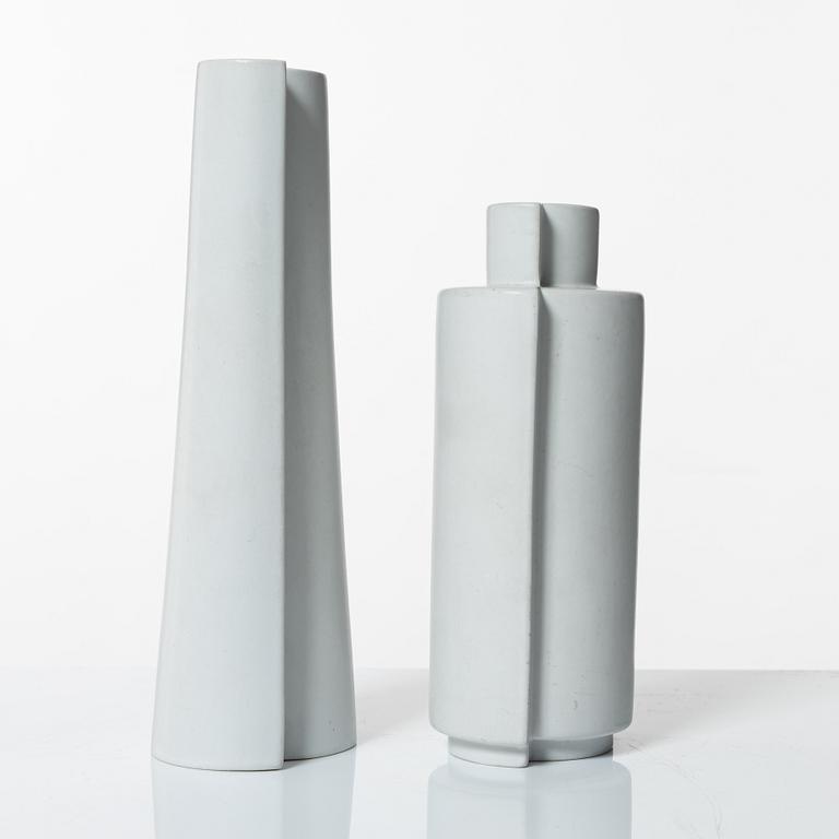 Wilhelm Kåge, two 'Surrea' vases, Gustavsberg.