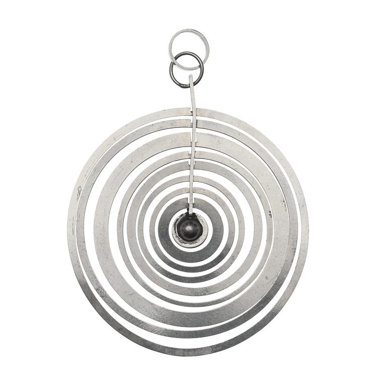 A Tapio Wirkkala sterling pendant 'Silver Moon', Nils Westerback, Finland 1974.