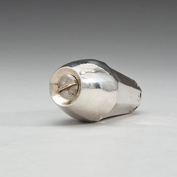 A Georg Jensen sterling sugar caster, Copenhagen ca 1919-21.