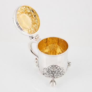 Thorvald Marthinsen, stop, silver, barockstil, Norge, 1900-talets mitt.