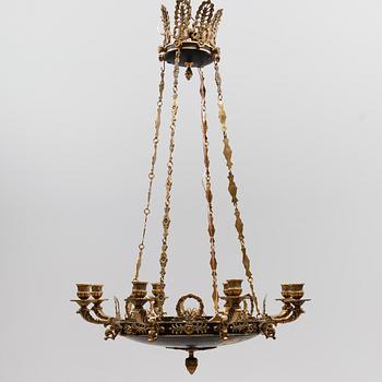 TAKAMPEL, empirestil, 1900-talets mitt. Höjd ca 90 cm.
