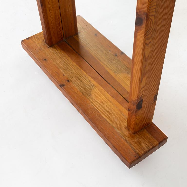 A pine mirror, 1970's.