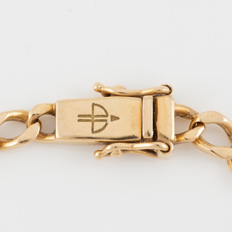 Arm bracelet, 18K gold, Balestra, Italy.