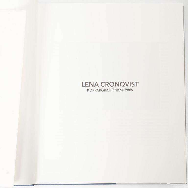 Lena Cronqvist, Catalogue raisonné, “Copper Plate Prints 1974–2009”, with “Stilleben I”, etching, signed and numbered 21/25.